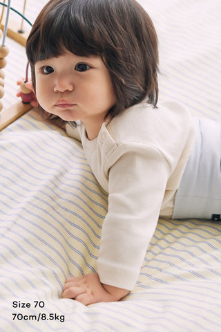 [2.4上市] 莫代爾羅紋長袖T恤