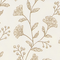 Brown Flower Round