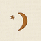 Cream Half Moon Pajama