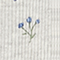 Gray Blue Flower