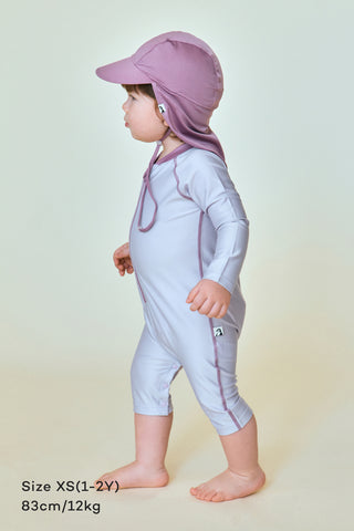 氨綸®游泳衣帽套裝連體式（1-2歲）