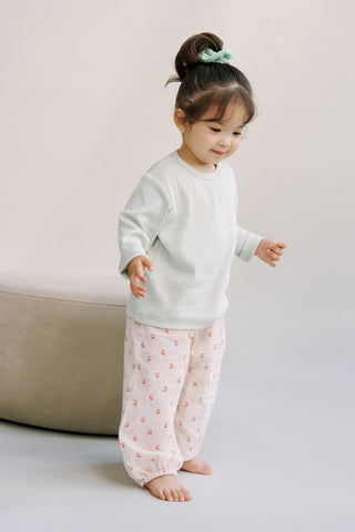 紗布棉鬆緊長褲 (70-130)