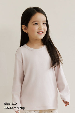 [2.4上市] 莫代爾羅紋長袖T恤