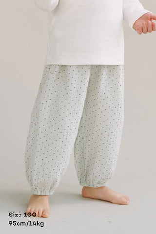 紗布棉鬆緊長褲 (70-130)