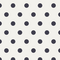 Navy Dot Round