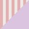 Pink Stripe / Lavendar 2p