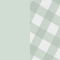 Sage Gingham Reversible