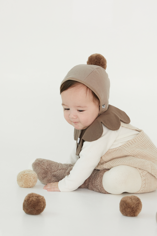 嬰兒冬款保暖帽